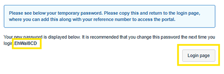 password