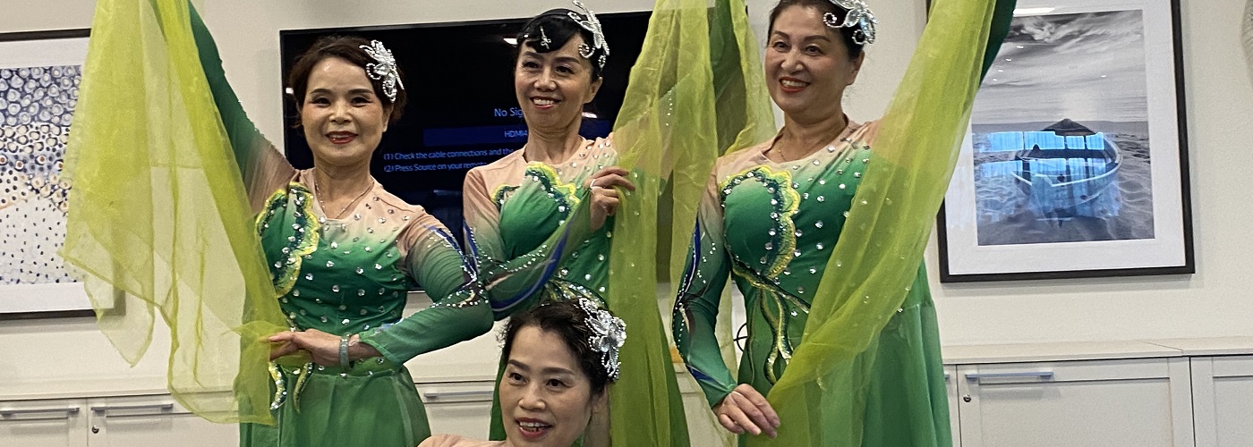 Chinese Dancing Group from Rhodes Muti-cultural Society 