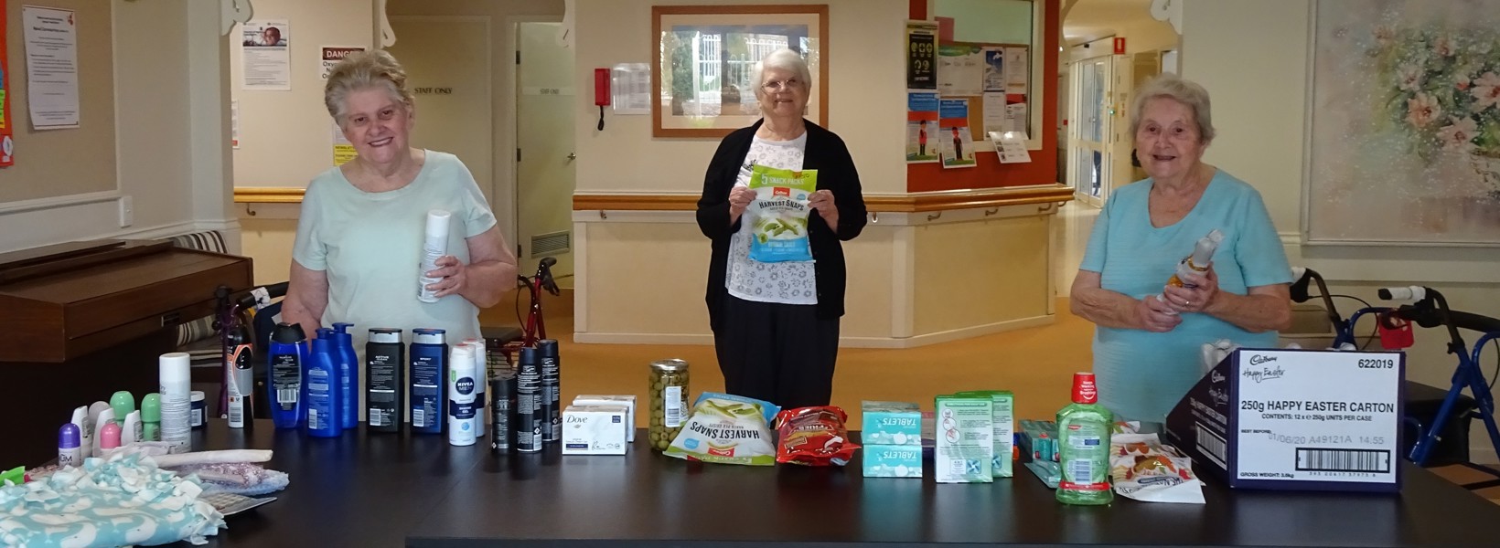 Inverpine RAC Mini Mart (2) L-R Gloria Munnery, Mary Armstrong Bev Meech_web.jpg Inverpine RAC Mini Mart (2) L-R Gloria Munnery, Mary Armstrong Bev Meech_web.jpg