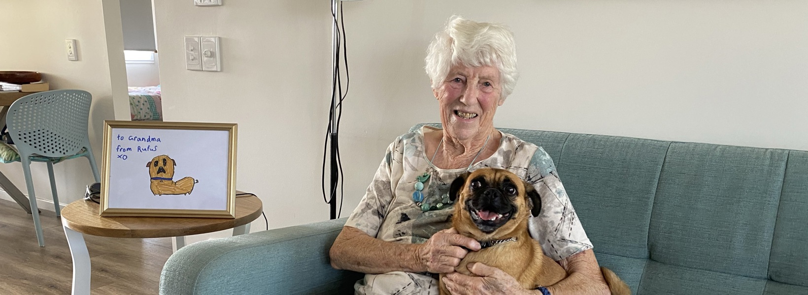 Westhaven resident Dorothy Sherratt with Bonnie_edited.JPEG Westhaven resident Dorothy Sherratt with Bonnie_edited.JPEG