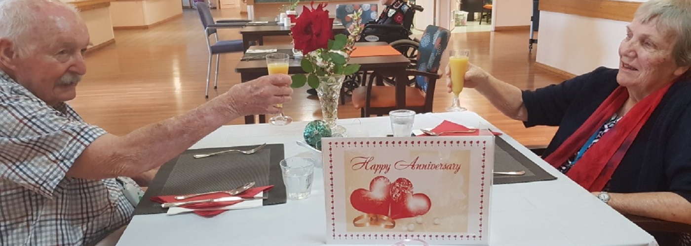 Annette and Ross celebrated 65 years of marriage