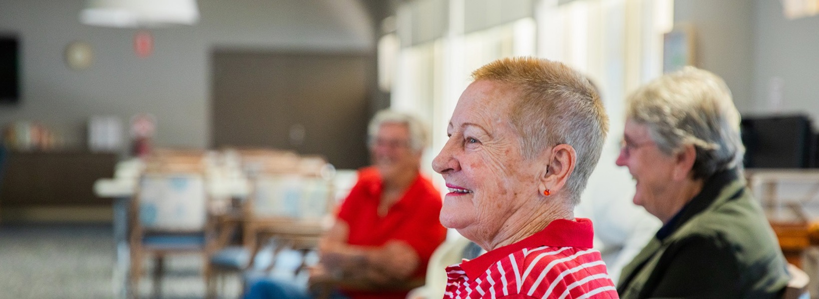 Baycrest residents enjoy a BHAA session Baycrest residents enjoy a BHAA session