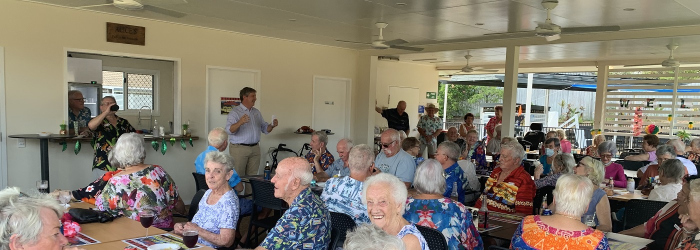 Rowes Bay's new BBQ area