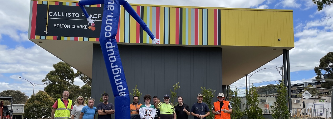 Callisto Place's landscaping with a purpose