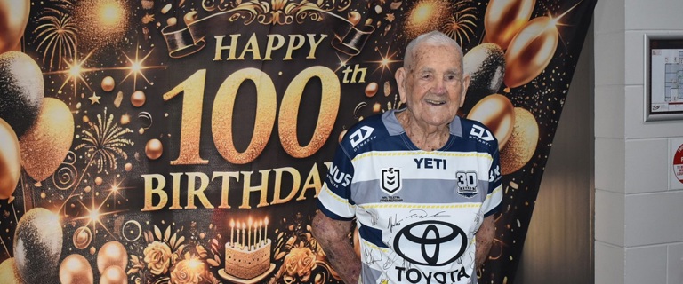 Doc on his 100th birthday.jpg Doc on his 100th birthday.jpg