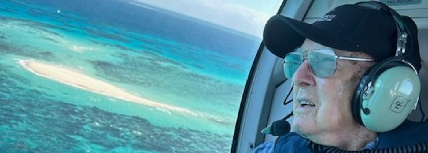 Don taking to the skies over the Great Barrier Reef.jpg