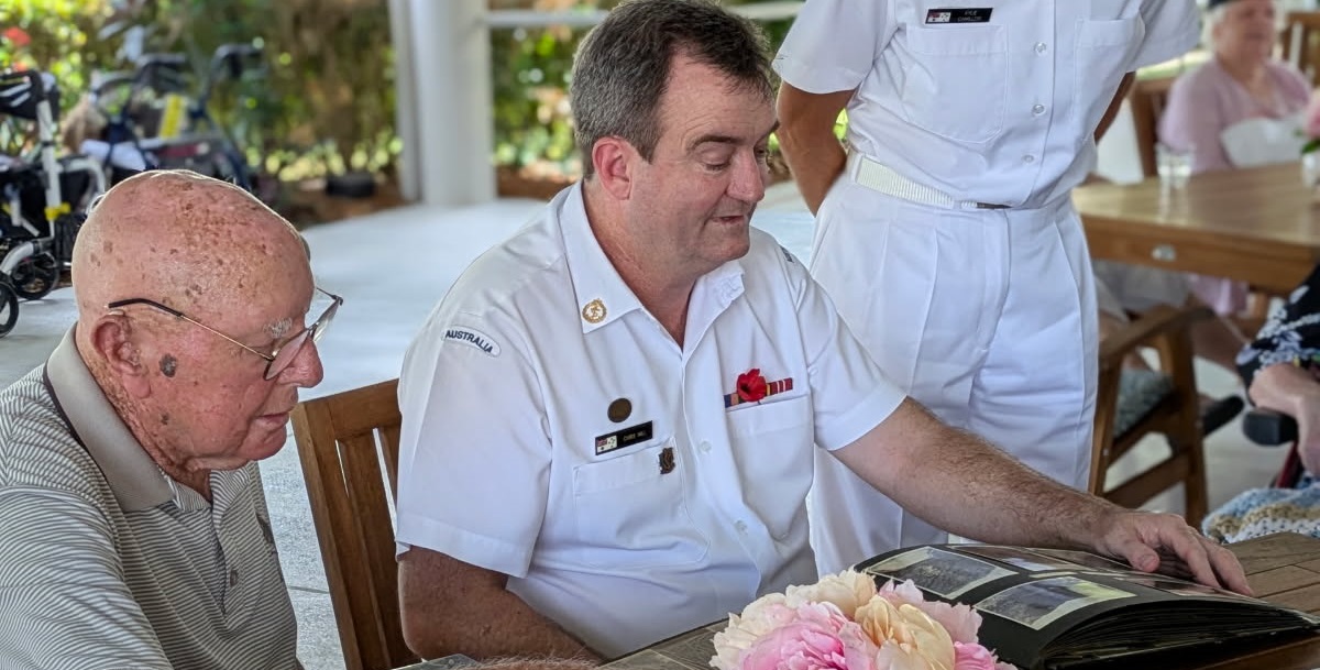 Farnorha resident and HMAS Cairns serviceman