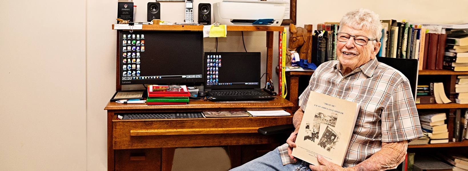 Malcolm uses his retirement to write Malcolm uses his retirement to write