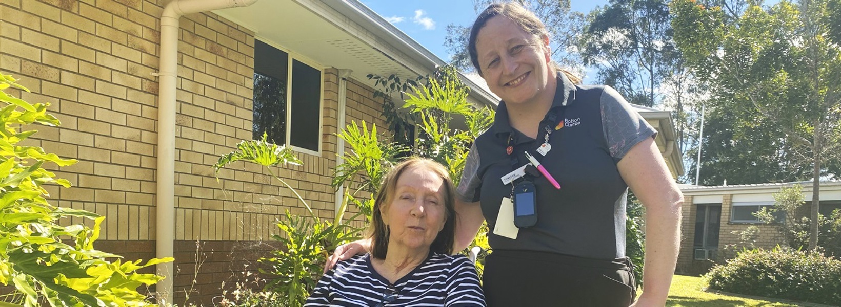 Hayley and Fairview resident.jpg Hayley and Fairview resident.jpg