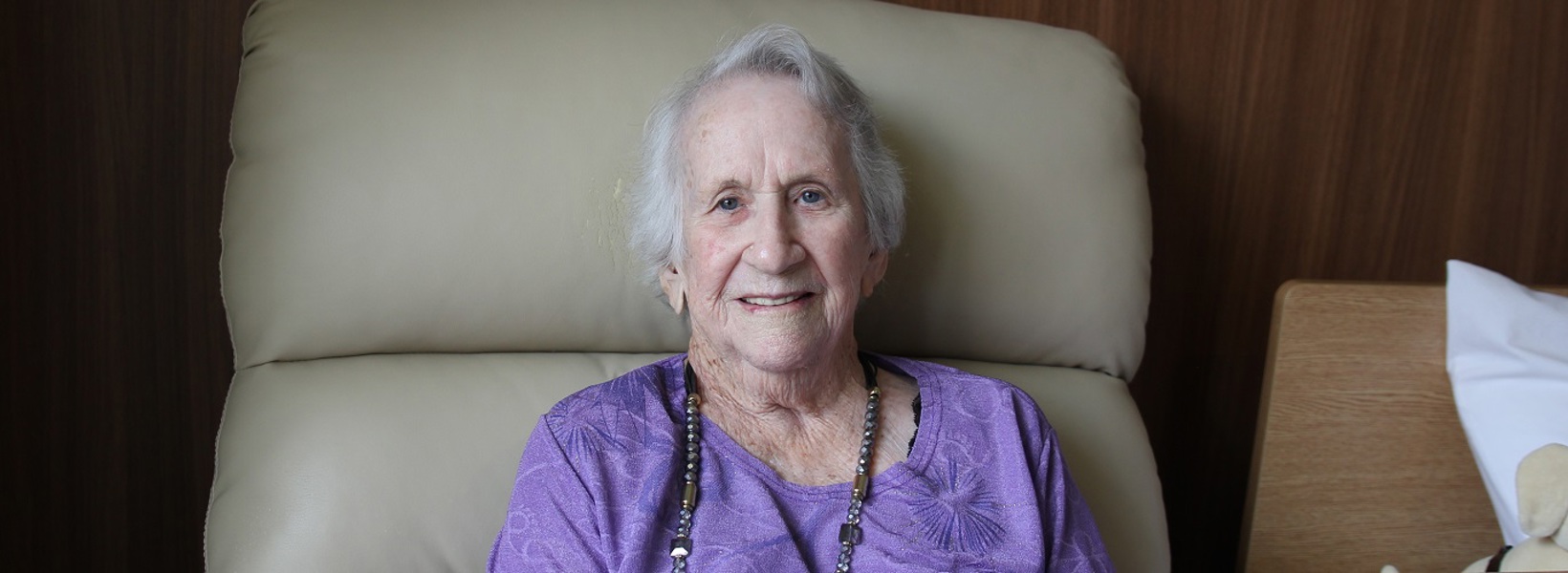 Hazel celebrates her 100th birthday.jpg Hazel celebrates her 100th birthday.jpg