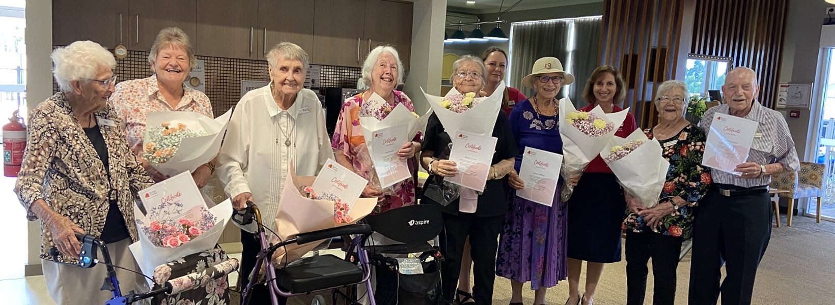 Inverpine residents celebrate their 25th anniversary.jpg Inverpine residents celebrate their 25th anniversary.jpg