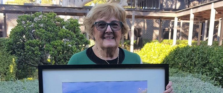 Aged care art competition renews resident’s passion Aged care art competition renews resident’s passion