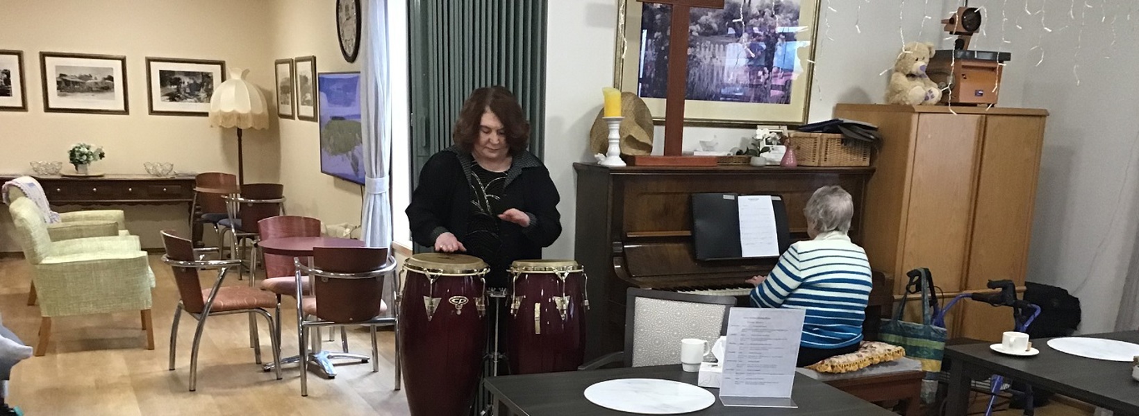 Hillside resident reconnects with rhythmic roots Hillside resident reconnects with rhythmic roots