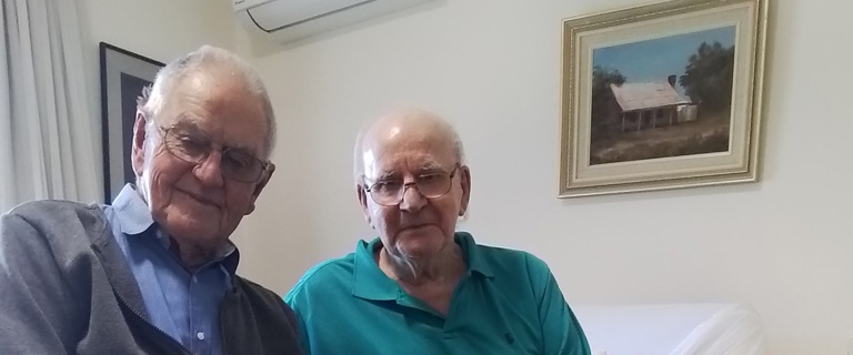 John and resident Norm.jpg John and resident Norm.jpg