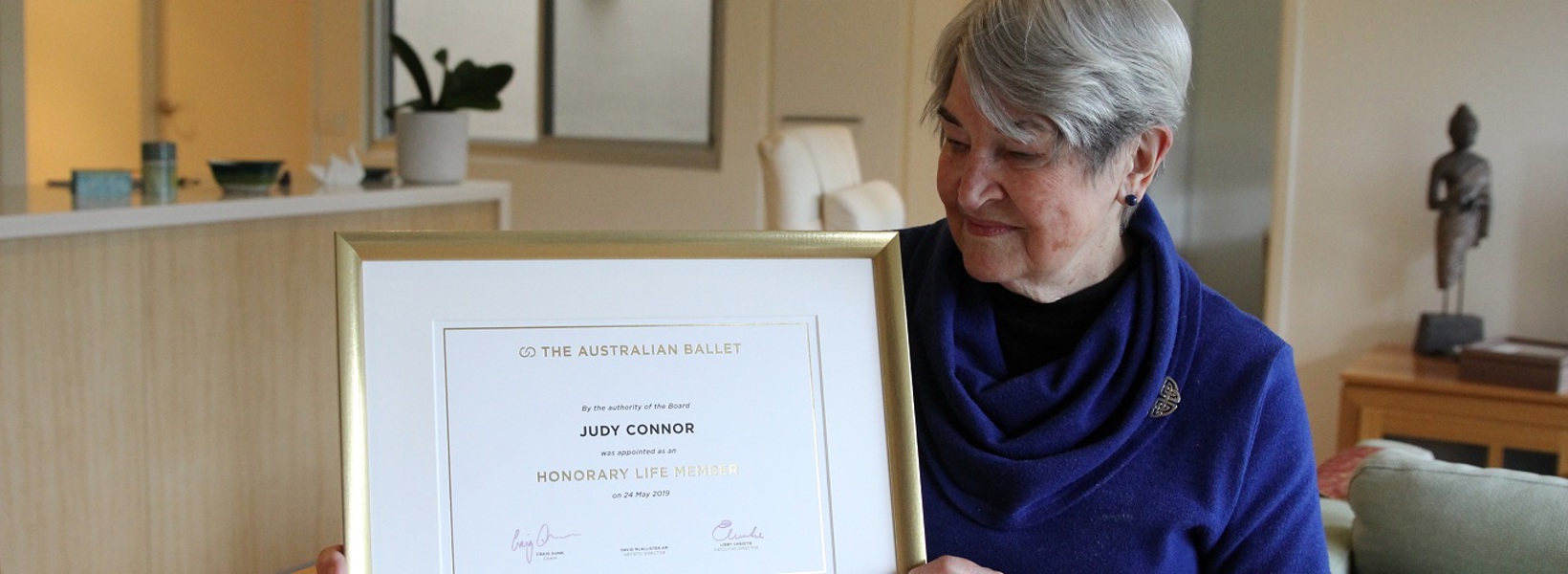 Judy is now an honarary life member of the Australian Ballet.jpg Judy is now an honarary life member of the Australian Ballet.jpg