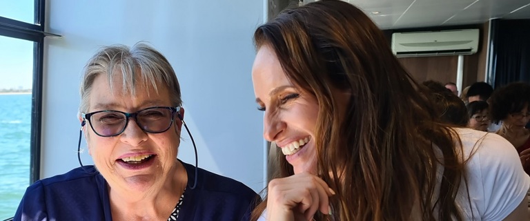 Kathryn and her mother Kathryn and her mother