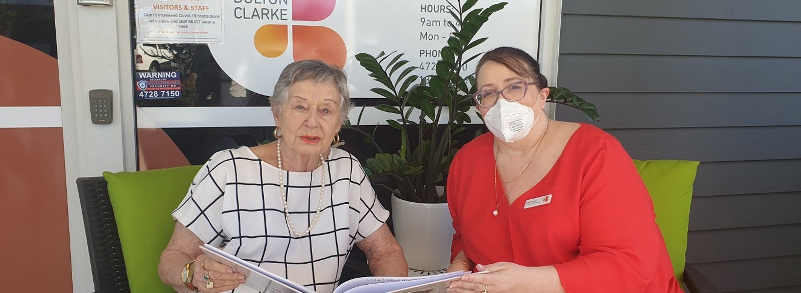 Marianne sharing her story Marianne sharing her story