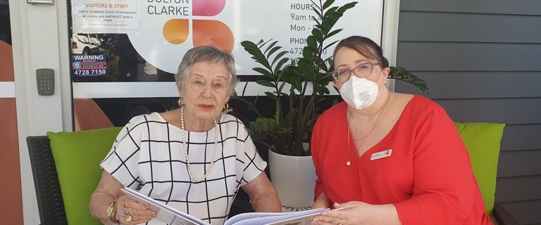 Marianne sharing her story Marianne sharing her story