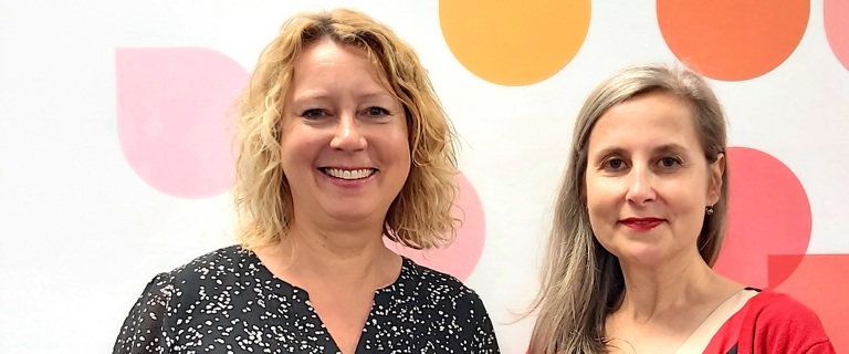 Claudia and Rajna from Bolton Clarke Research Institute Claudia and Rajna from Bolton Clarke Research Institute