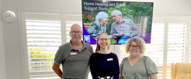 Supporting healthy hearing and vision Supporting healthy hearing and vision