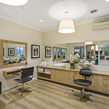 Highwood Court Residential Aged Care - salon