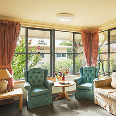 Hillside Residential Aged Care - sun room