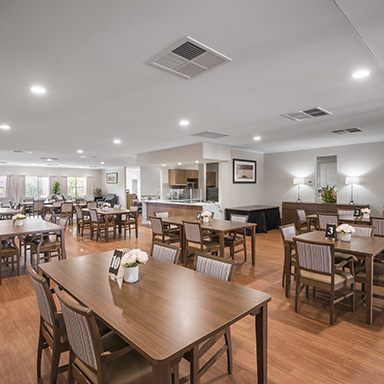 Little Para Residential Aged Care - dining