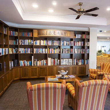 Heritage Lodge Residential Aged Care - library 