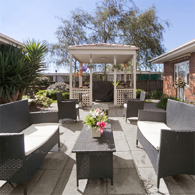 The Ashley Residential Aged Care - outdoor area